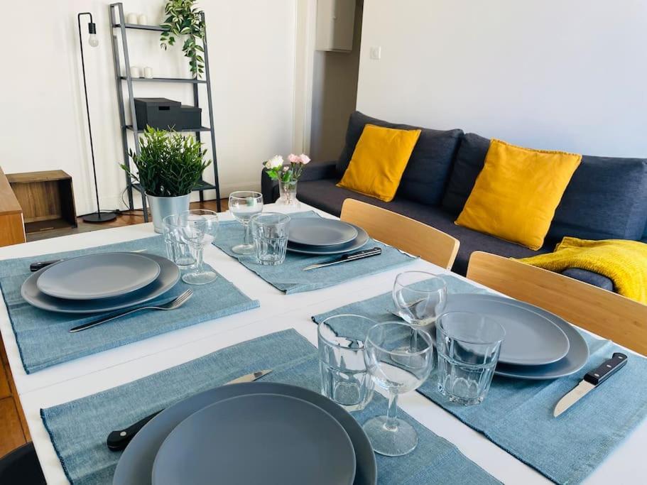 Charming & Cocooning Flat - Canal De L'Ourq Pantin Ngoại thất bức ảnh