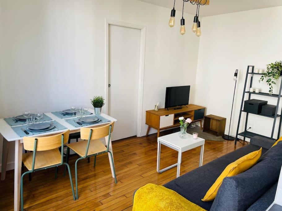 Charming & Cocooning Flat - Canal De L'Ourq Pantin Ngoại thất bức ảnh