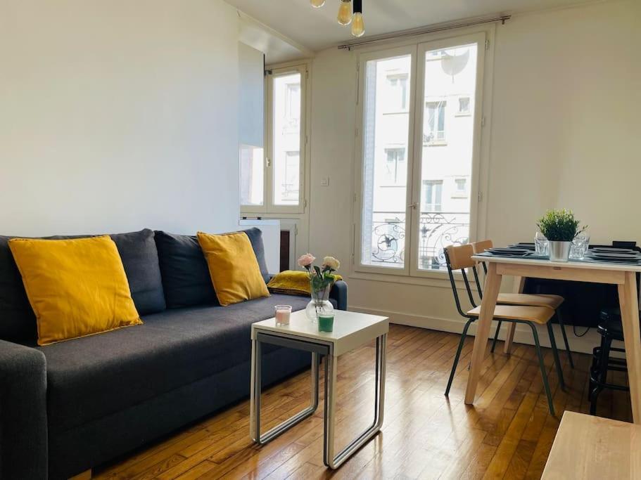 Charming & Cocooning Flat - Canal De L'Ourq Pantin Ngoại thất bức ảnh
